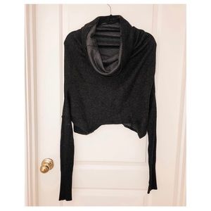 Lululemon Serenity sweater, multiple ways to wear